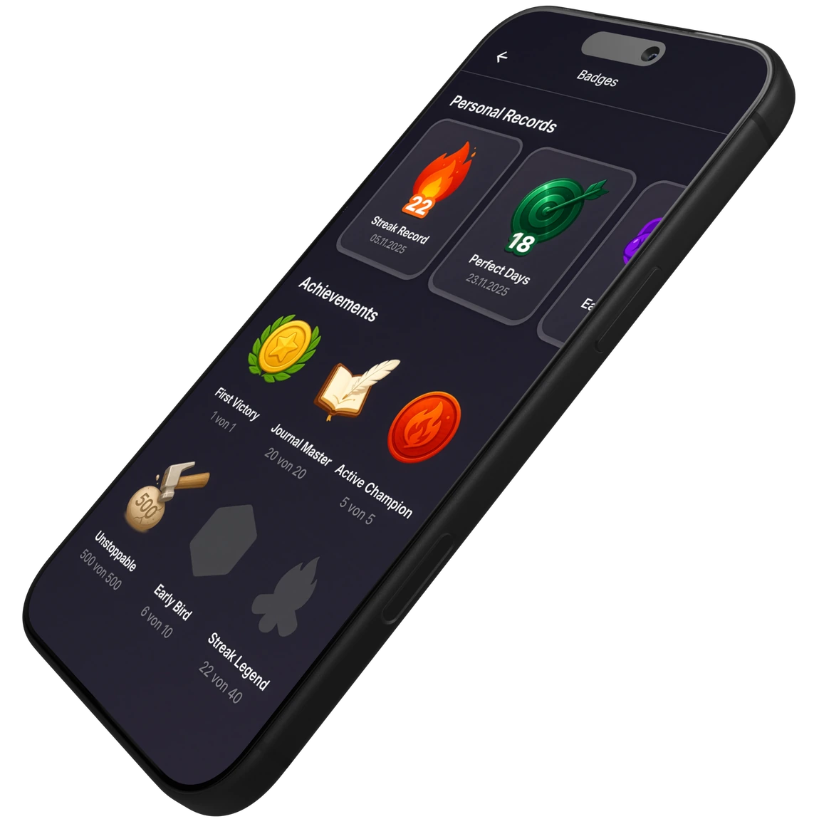 Badge Achievement System