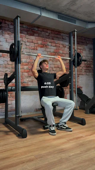 Noah beim Training